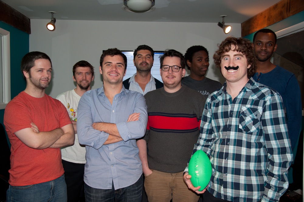 The Web Development Group grows their mustaches in support of Movember and its mission to help research and programs for prostate & testicular cancer.