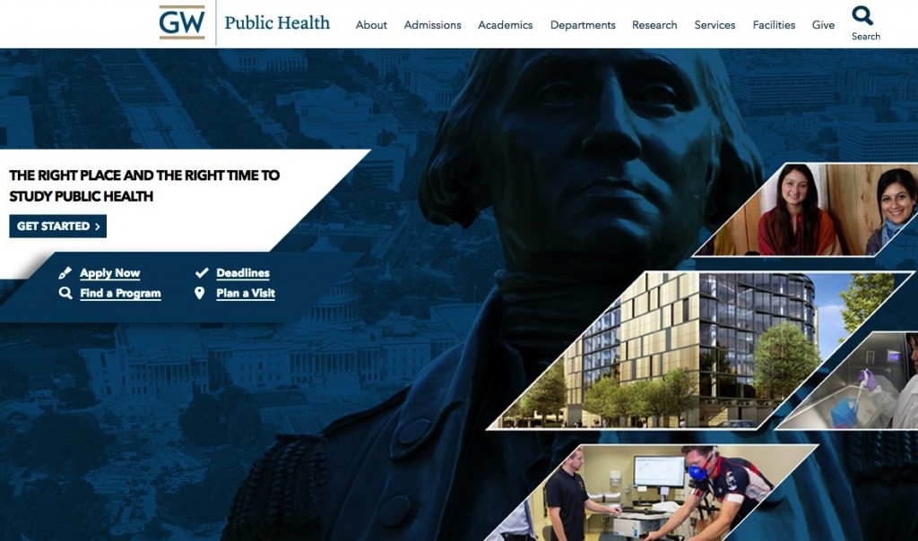 WDG builds website for GWU’s School of Public Health leading to highest donation ever received