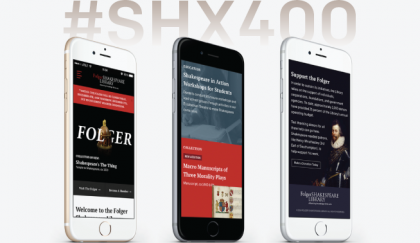 #SHX400 Folger mobile design mockups