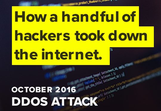 How a handful of hackers took down the internet