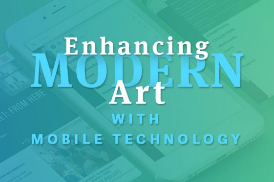 Enhancing modern art with mobile technology
