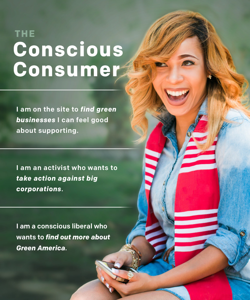 Green America consumer persona profile